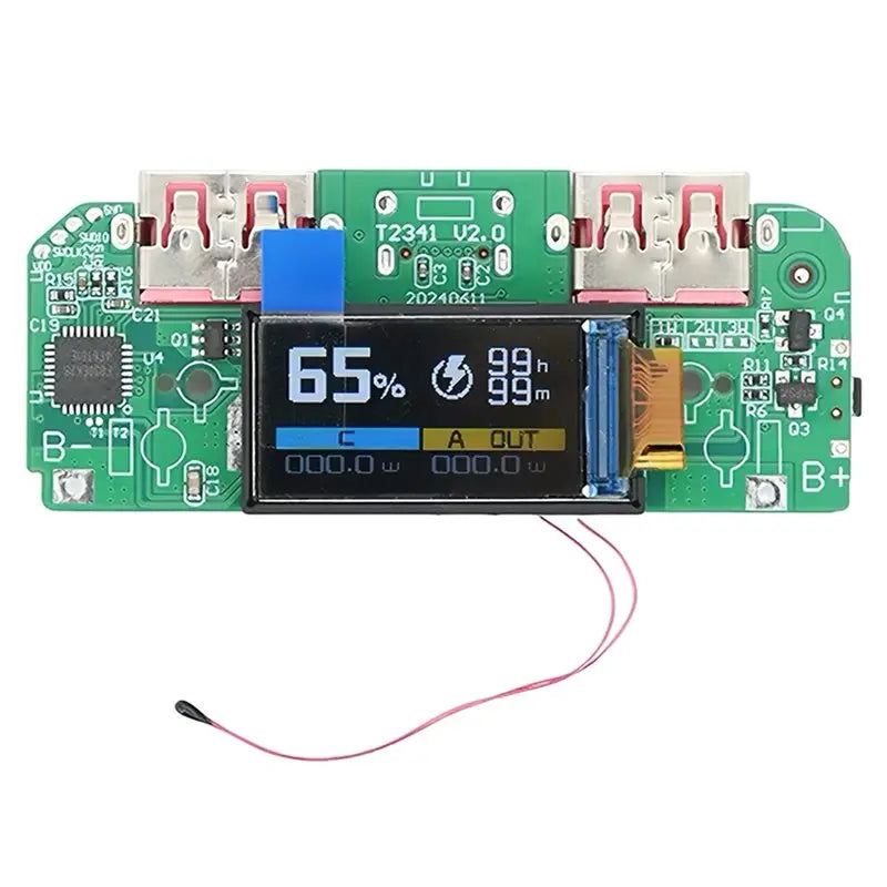 Hot-22.5W Bidirectional Fast Charging Buck Converter Module Vue Green