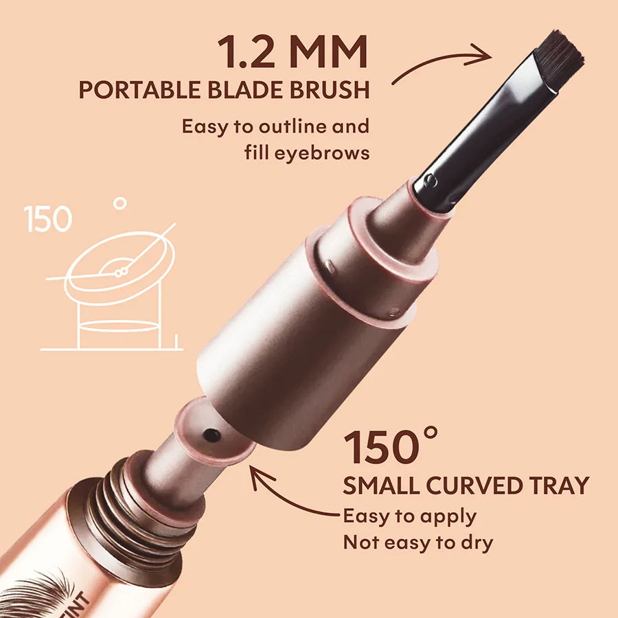 Dye Eyebrow Ointment Tear Pull Eyebrow Glue Waterproof Not Fade Dye Eyebrow Liquid Semi Permanent Eyebrow Pencil DIY Eyebrow Vue