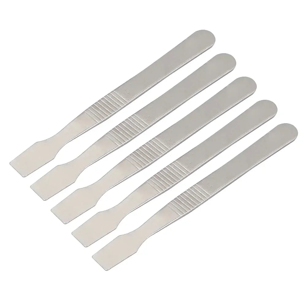 5Pcs Metal Spudger Crowbar Phone Repair Tools 120x11mm Stainless Steel Solding Paste Electronic Disassemble Crowbars Vue