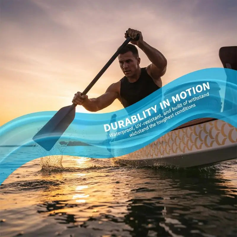 Dragon Boat Paddle Tip Protector Convenient Replacement Edge Guards