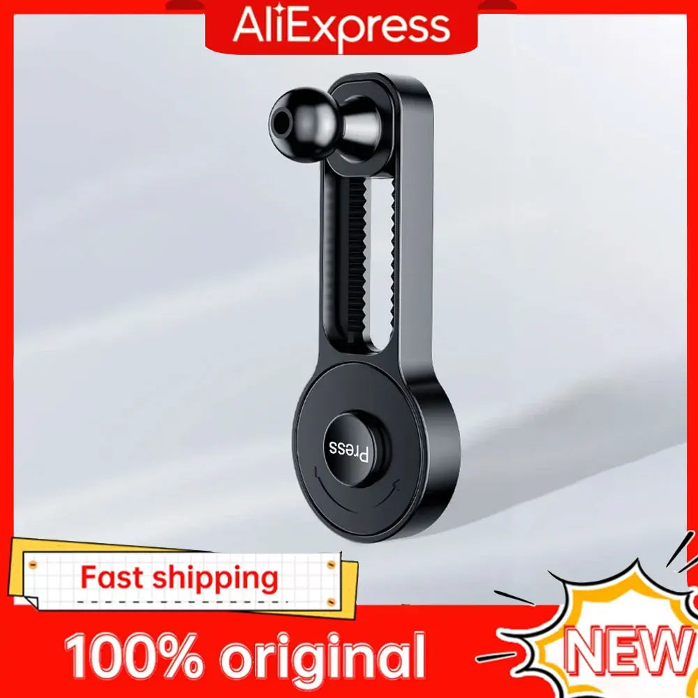 Car Phone Mount Accessory 360° Rotation Adjustable Extension Rod - Fits 17mm Ball Holder & Car Display Screen Vue