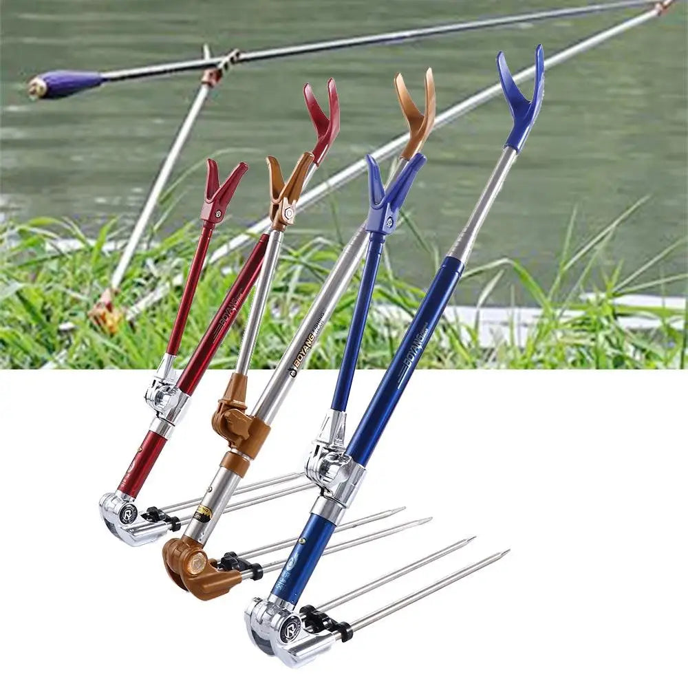 1.7M 2.1M 2.3M Anti-rotation Stainless Steel High-strength Fishing Pole Holder Fishing Rods Holder Hand Rod Fishing Bracket Vue