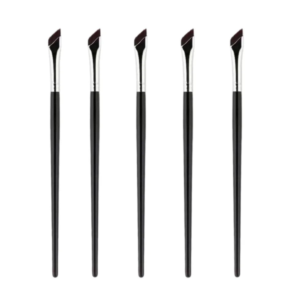 Eyeliner Brush Upgrade Blade Brush Ultra Thin Fine Angle Flat Eyebrow Brush Under The Eye Place Precise Detail Brush Makeup Tool Vue 5pcs