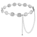 Fashion Gold Silver Waist Chain Metal Belt Adjustable Length Bohemian
