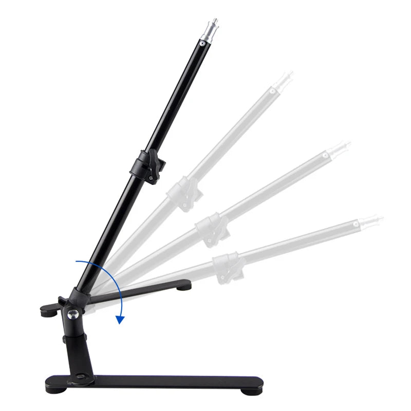 Desktop Foldable Overhead Tripod for Smartphone Bracket Arm With Phone Holder Photography Table Stand Live Photo Video Shooting Vue