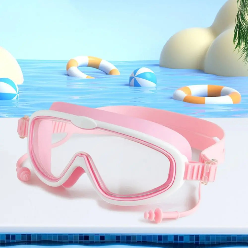 Big Frame Swim Goggles Anti-fog Wide View Scuba Diving Swimming Vue