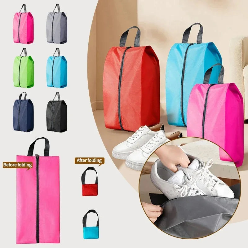Shoes Bag Moisture-proof Travel Shoe Bag Fashion Dustproof Shoe Cover Shoes Underwear Socks Storage Bag Shoesbag Trendy Style Vue