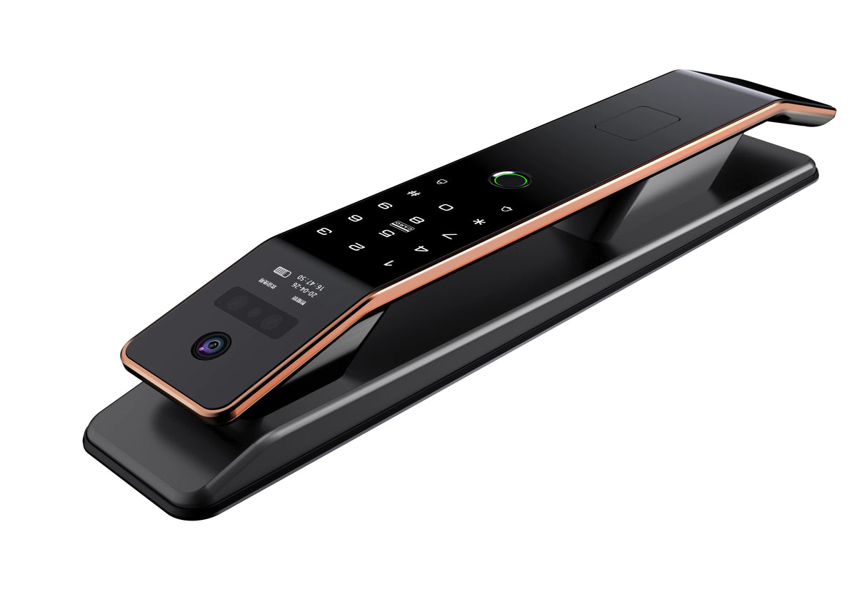 Tuya WiFi 3D Face Recognition Digital Fingerprint Lock APP Remote Unlock Code Keyless Smart Door Lock Vue