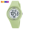 SKMEI 2317 Women's LED Digital Sports Watch – Waterproof Women's Digital Watch Vue light green China Mainland
