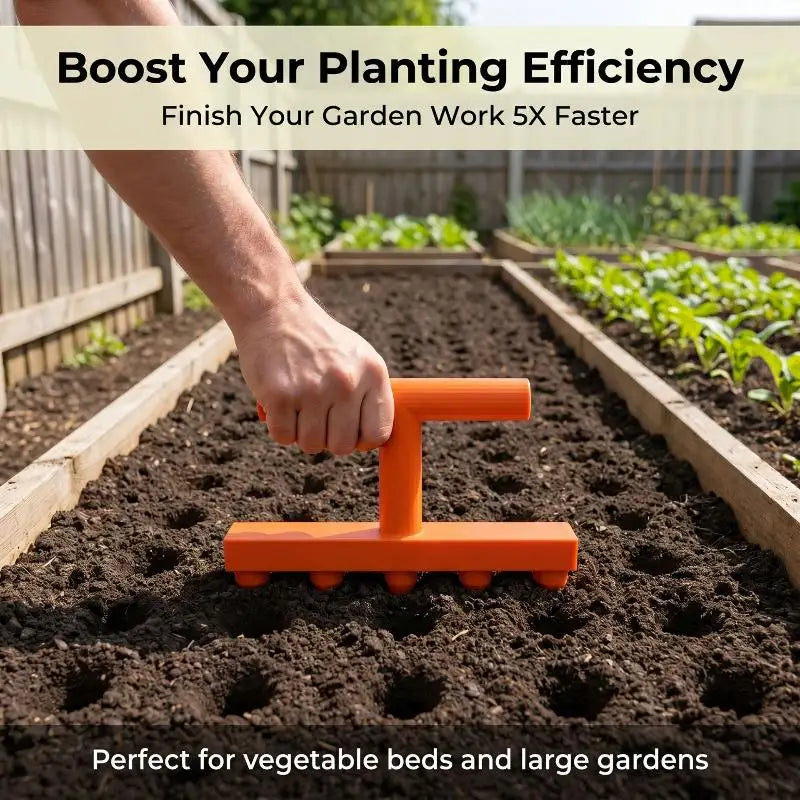 Modern Hole Punch Seeder for Home Gardening of Vegetables and Flowers Vue