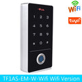 Biometric Fingerprint Support Tuya App WIFI Access Control Keypad Smart Door Lock System Gate Opener Electromagnetic Door Entry Vue TF1AS-EM-W-wifi