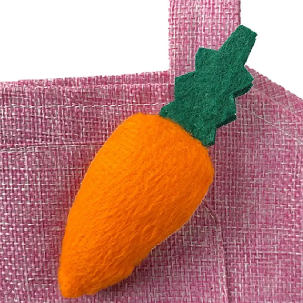 Cute Design Rabbit Storage Bag Shaped Storage Bunny Design Bunny Candy Present Bag Overalls Shape Party Favor Easter Candy Bag Vue