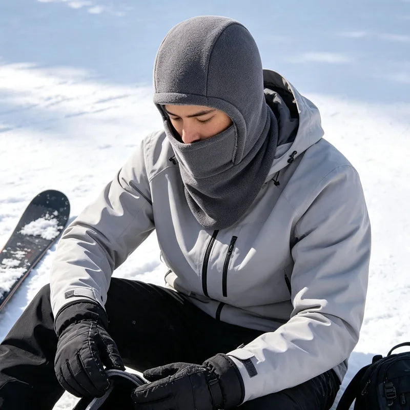 1-2PCS Thermal Windproof Cozy Thick Fleece Lined for Winter Outdoor Snowboarding Motorcycle Cycling Hiking Camping Delivery Vue