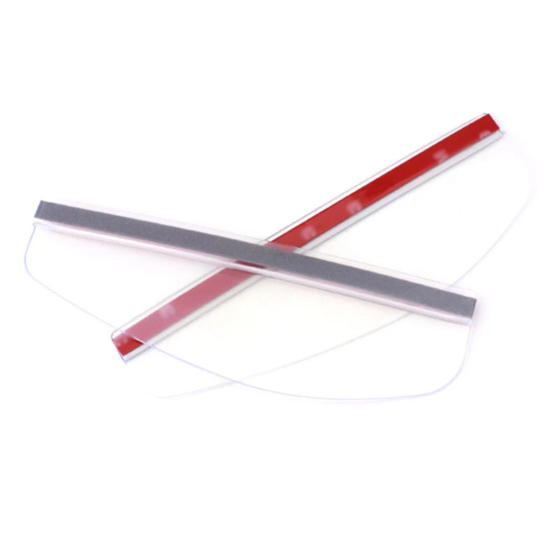 Universal Car Rain Shield Auto Rear Mirror Guard Rearview Car Rain Eyebrow PVC Auto Mirror Rain Shield 2 Pcs Car-Styling Vue