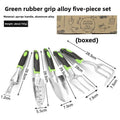 Gardening Tool Set Portable Garden Shovel for Planting Flowers, Transplanting Weeds,Lawn Farms, Plant Care Supplies Vue 5 piece set