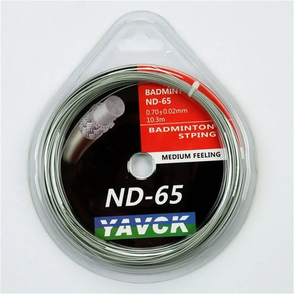 Sport Equipment 0.7 mm Badminton Training Carbon Nanofiber Badminton String Badminton Net Badminton String Line Shuttlecock Net Vue silver
