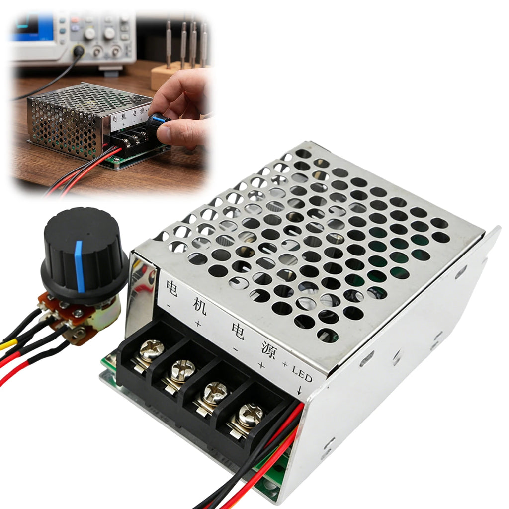 PWM DC Motor Speed Controller 12V/24V/36V 40A Adjustable Motor Speed Controller Vue