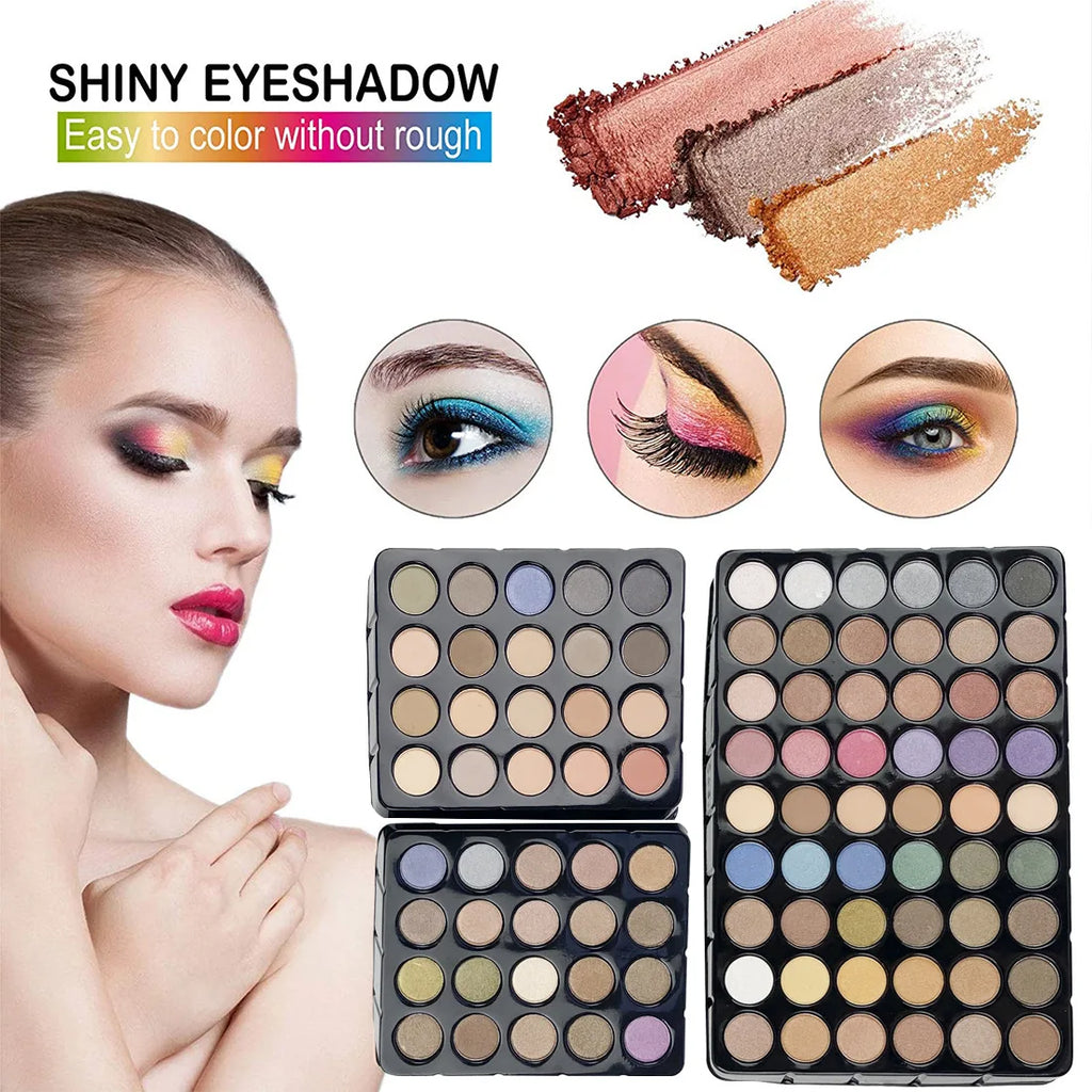 Professional Beauty Cosmetic Kit Lipsticks Lip Liner Face Powder Contour Shades Concealers Combination Makeup Set Gift For Women Vue