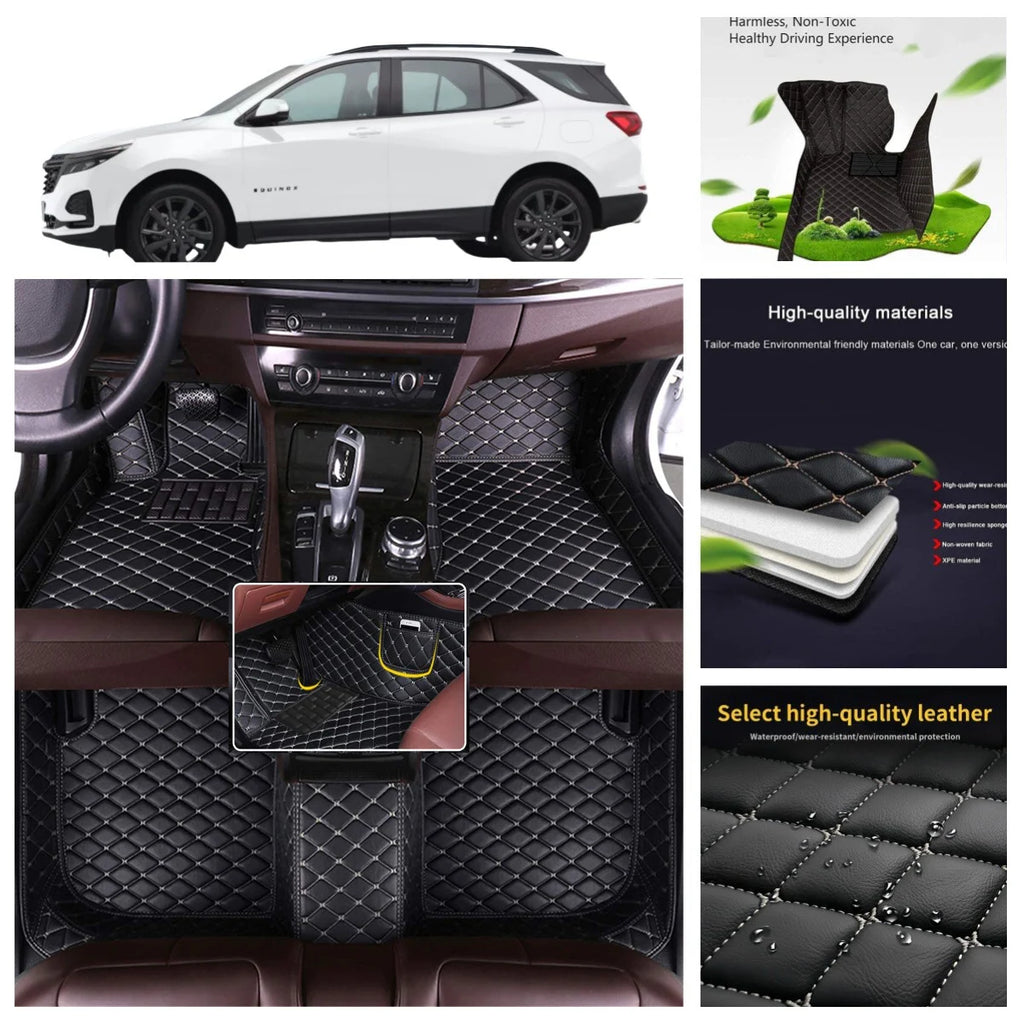 5D leather waterproof Custom Car Floor Mats For Buick Regal 2004-2008 Auto Carpets Coche Accessorie liners Vue