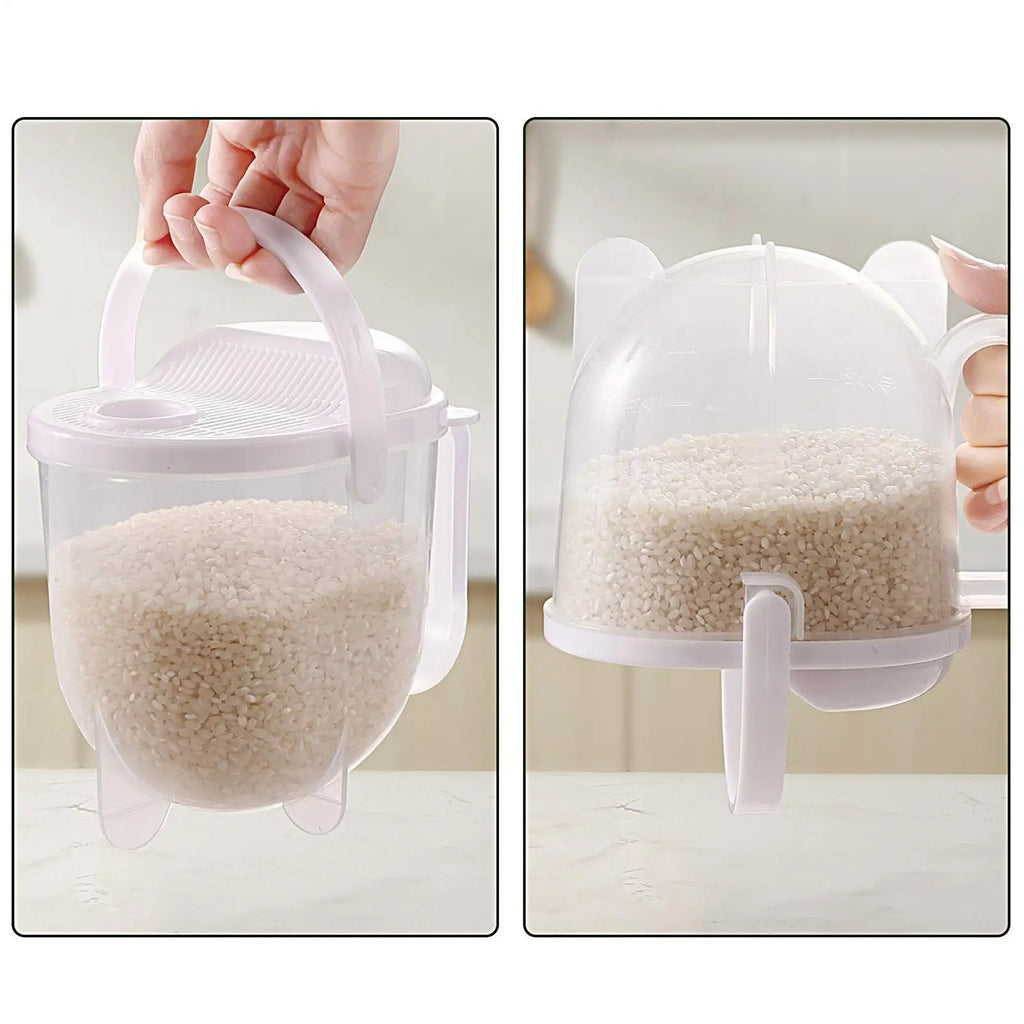 PET Colander Rice Washer Drain Basket Fruit Bowl Washing Drain Basket With Lid Handle Washing Basket Home Kitchen Organizer Vue