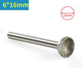 Diamond Mounted Point Grinding Bit 10-25mm Spherical Concave Head Diamond Grinding Bit Vue 6x16 China Mainland