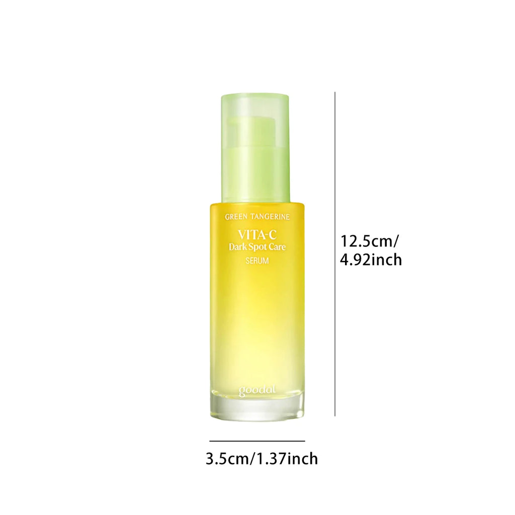 GOODAL Green Tangerine Vitamin C Serum,Lightweight Serum,Reducing Dullness,Antioxidant Protection,Korean Skincare,Korean Makeup Vue