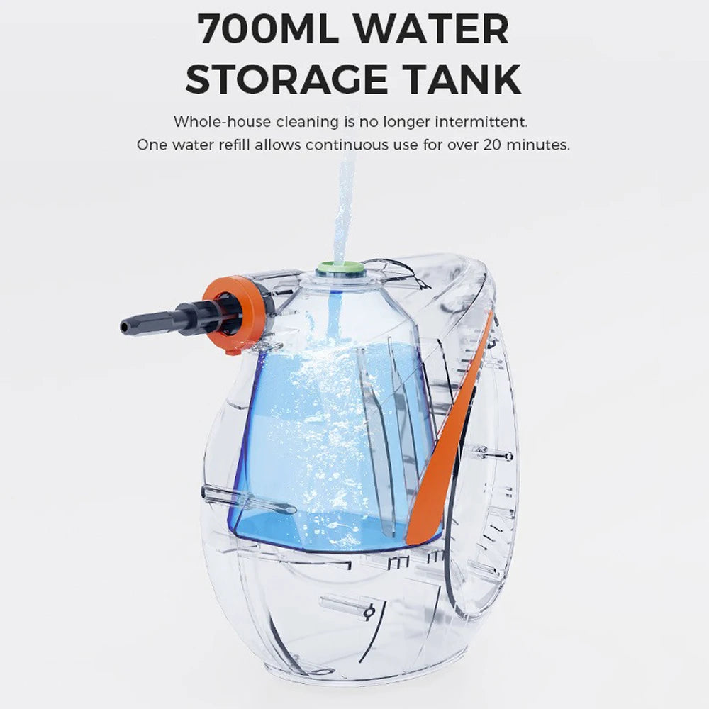 Pressurized Handheld 700ML Steam Cleaner Home Portable Multi-purpose High Pressure Deep Multi-surface Cleaning Steamer Machine Vue
