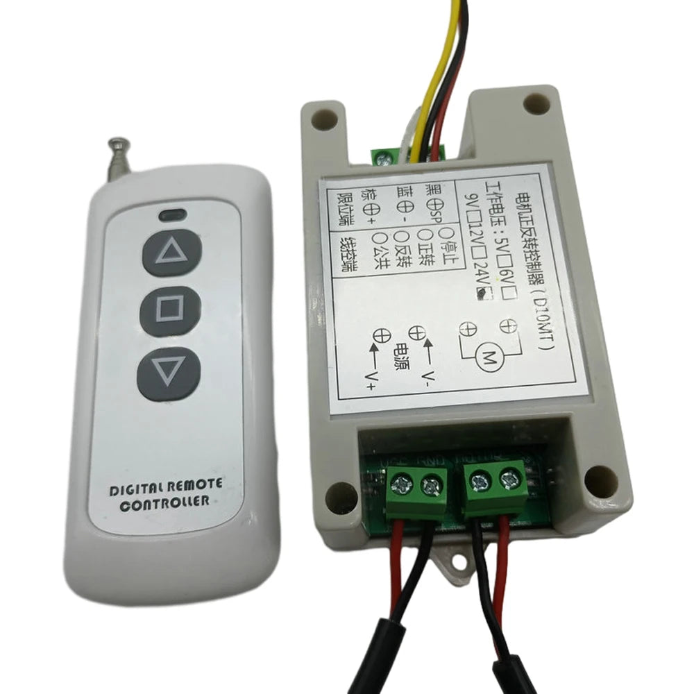 AC110-240V Industrial Wireless Controller Motor Forward and Reverse Controller Lifting Reverse Wireless Remote Control Driver Vue
