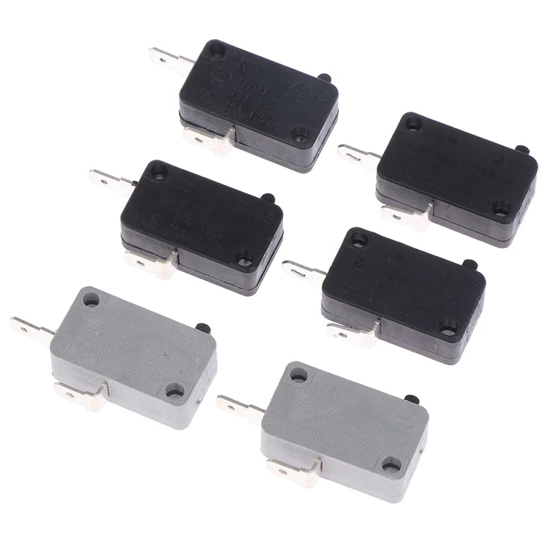 2pcs KW16(5)A 250VAC Microwave Oven Door Micro Normally Open Normally Close Switch Door Interloc Vue