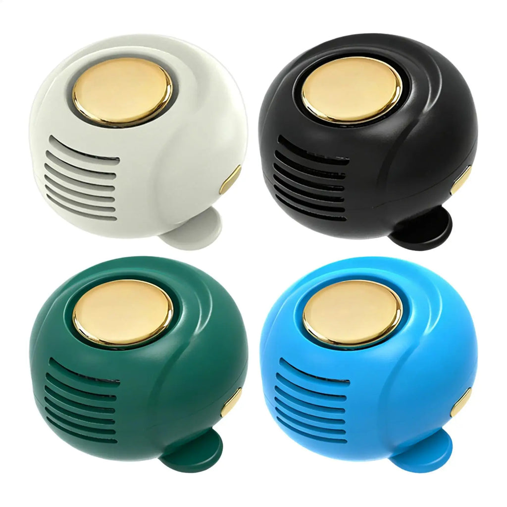 Clip On Rechargeable Bladeless Fan, Portable Mini Cooling Fan with Clip, Quiet Personal Breeze for Home Office Travel Camping Vue