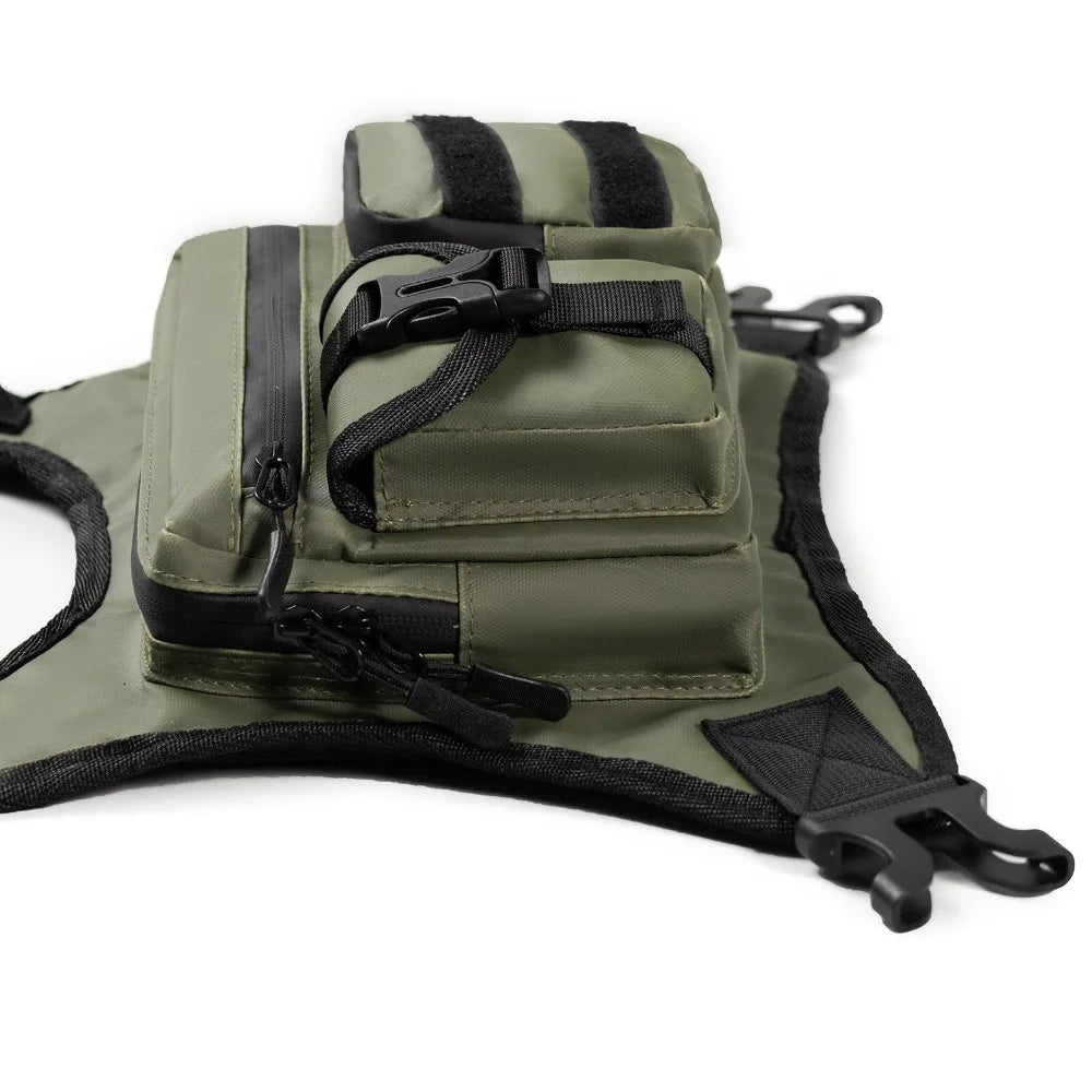 Spot, Hot Sale CS Outdoor Tactical Breast Bag Running Hydrating Sports Breast Bag Men's Breast Bag Vue