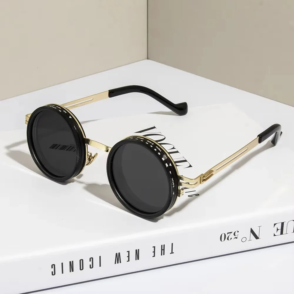 ND2-400 Adjustable Dimming Glasses ND Filter UV400 Fishing Sunglasses