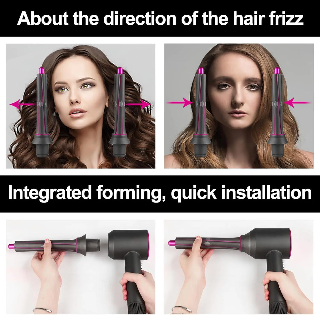 30mm Auto Curling Nozzle Attachment for Dyson Supersonic HD Hair Dryer Attachment Vue