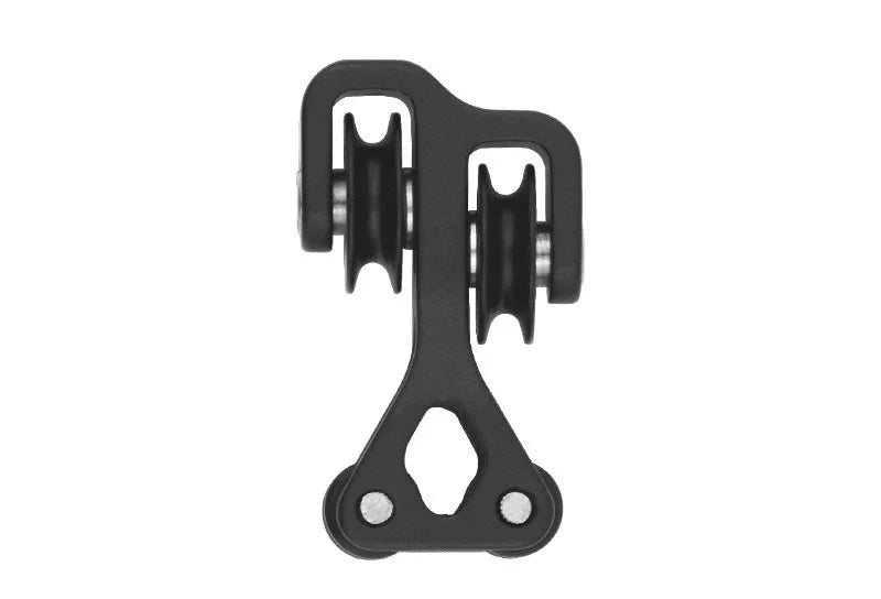 Composite Bow Pulley Splitter Bow and Arrow Accessories Aluminum Alloy Material High Precision High Stability Archery Sports Vue TP black