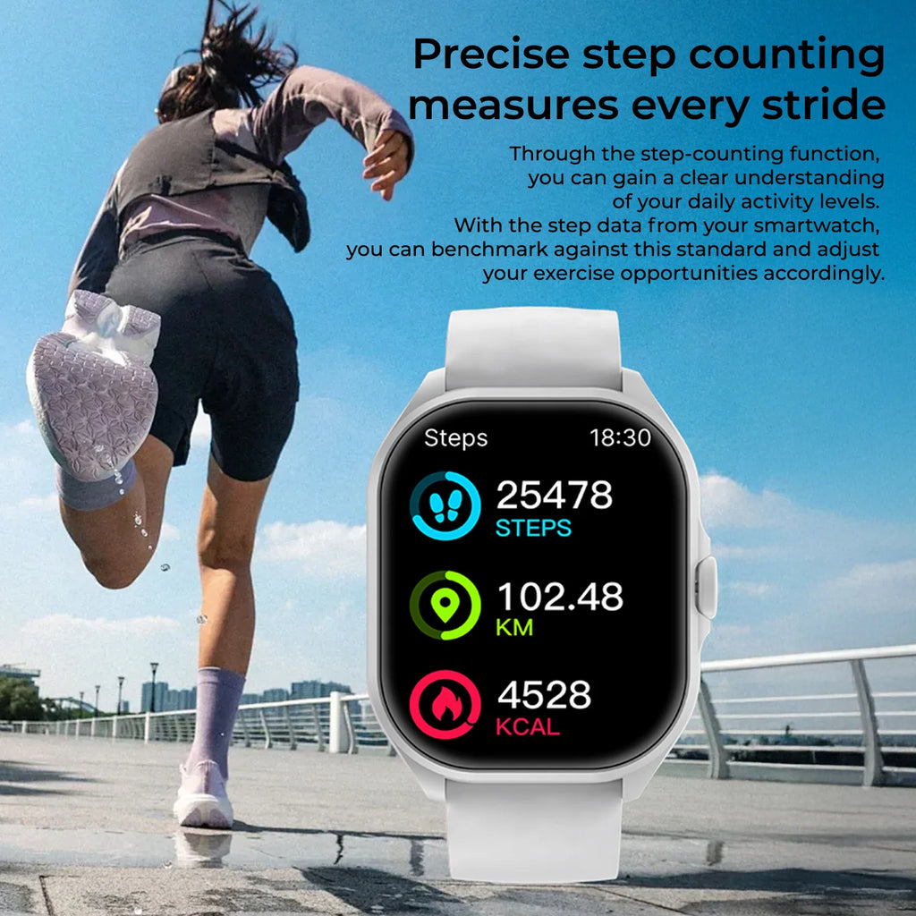 2026 NEW Smart Watch Bluetooth Call Answer Sleep Monitoring Remote Take Photos Dial Voice Assistant for Android/IOS Men Women Vue