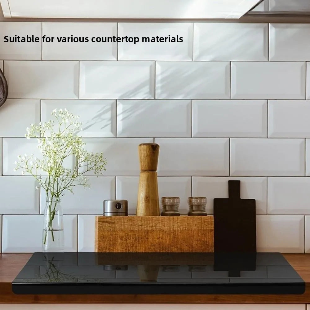 30/40/45cm Acrylic Cutting Board Anti-Bacterial Non-Slip Kitchen Chopping Board Food Grade Anti-Mold Countertop Protection Board Vue