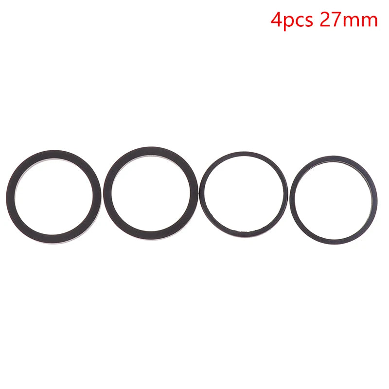 Bike Disc Brake Caliper Piston O-Ring 4Pcs Leakproof Sealing Ring Set Universal Motorcycle Maintenance Essential Accessories Vue 27mm