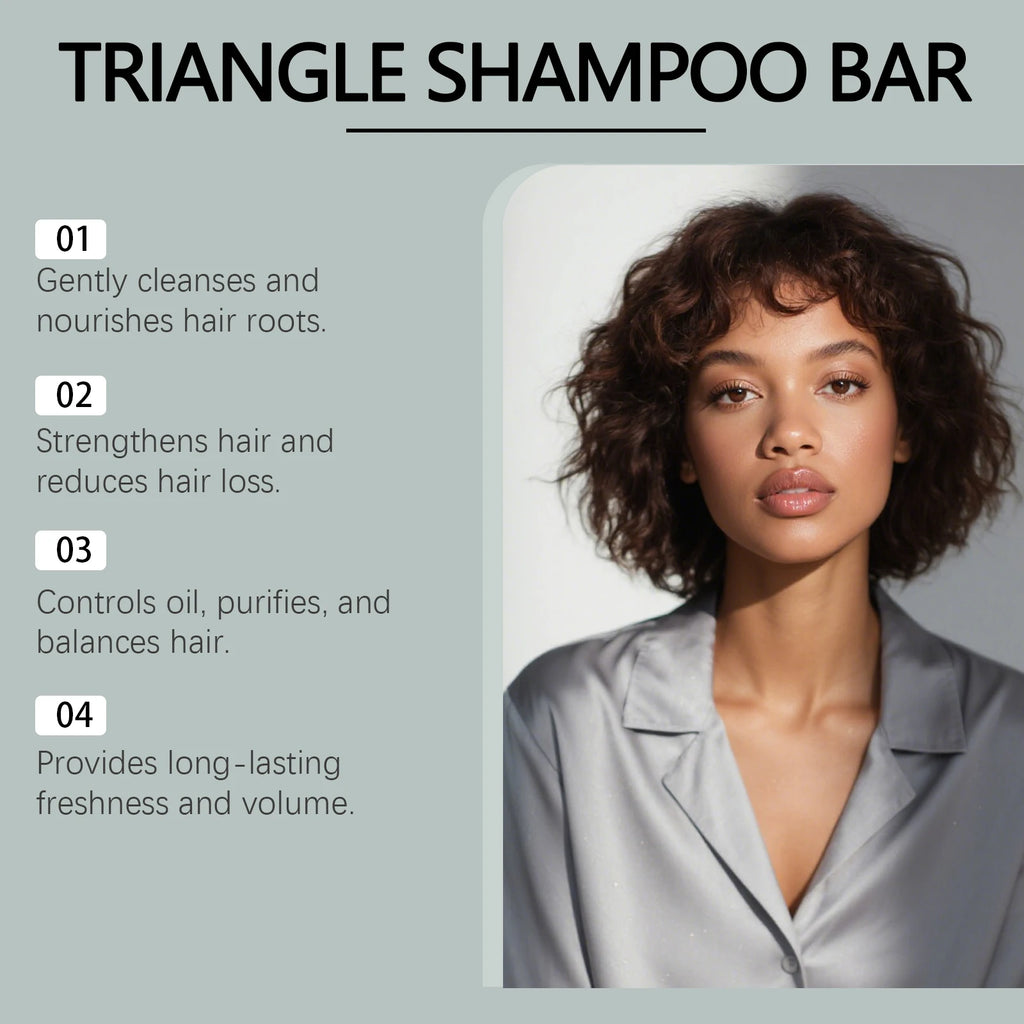 Herbal Nourishing Shampoo Bar - A Soap for Caring for Hair, Cleansing Hair Texture, and Leaving Hair Smooth, Shiny & Refreshing Vue