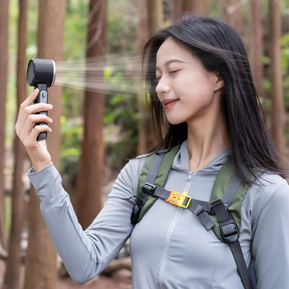Portable Handheld Fan Ultra Quiet Cooling Turbo 3600mAh Desktop Mini Handheld for Outdoor Travel Vacation Camping Exercise Vue