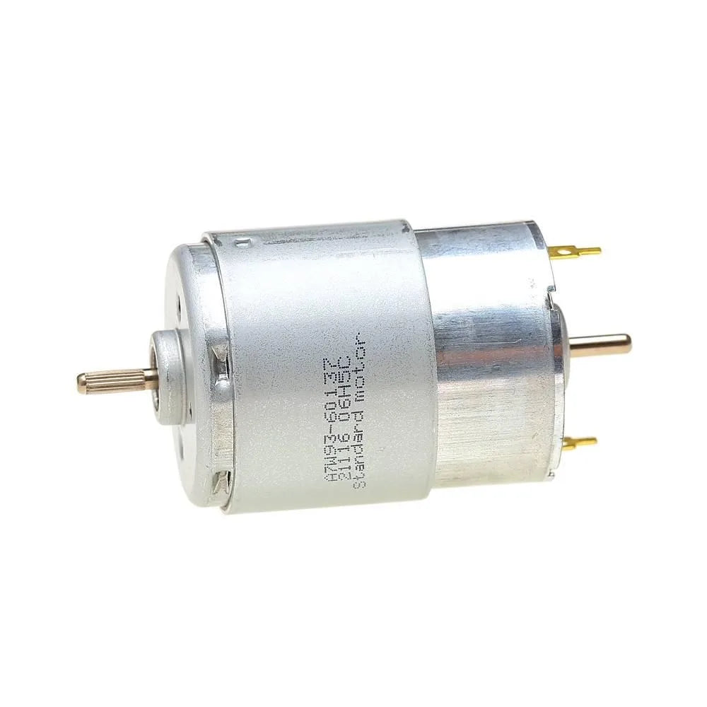 1PCS Mini 385 Motor DC12V-24V Dual-axis 10500 RPM Precision DC Motor for Copiers and Printers Vue