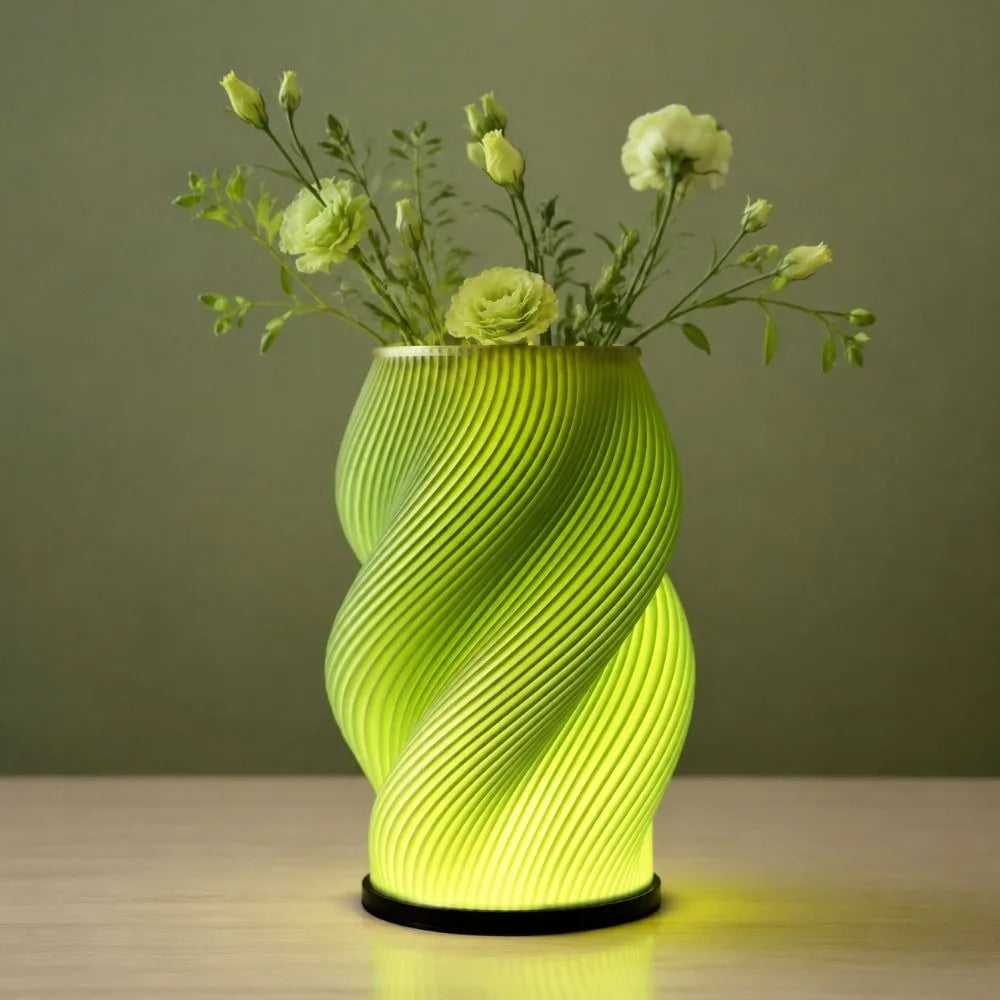 3D Printing LED Desk Lamp Dimmable Minimalist Night Light Adjustable Color Temperature USB Powered Decorative Desk Lamp Vue