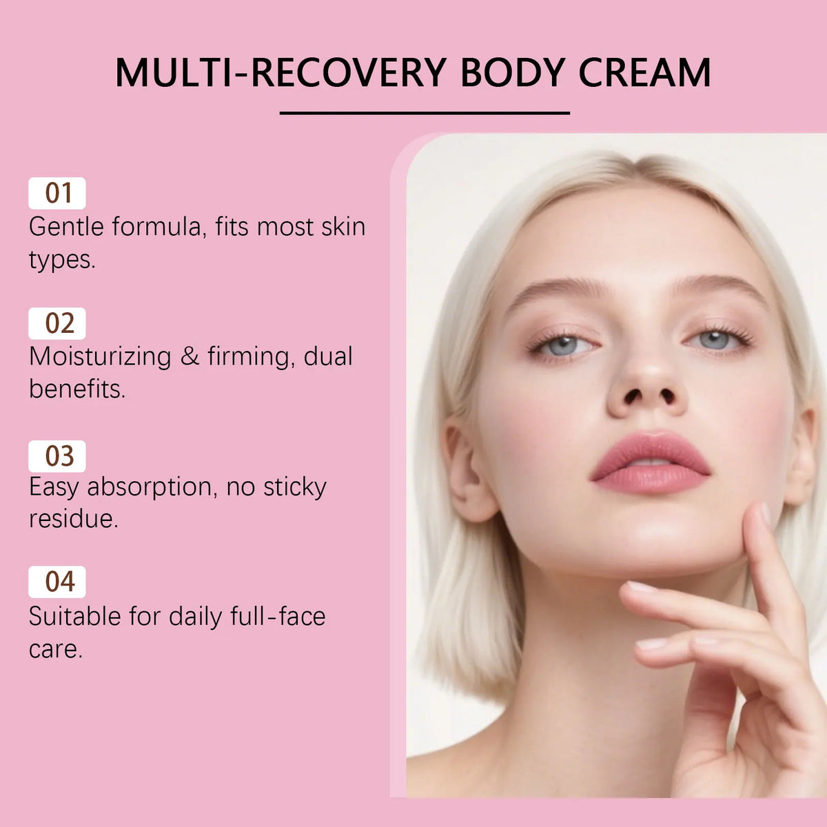 Body Moisturizing Cream - A Gentle Body Skin Care Cream That Hydrates, Feels Refreshing & Non-Greasy, and Leaves Skin Soft & Ten Vue
