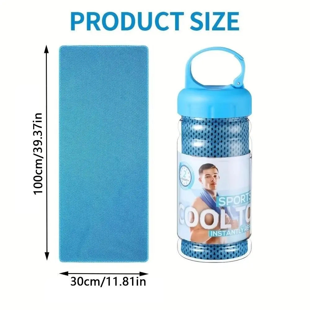 Breathable Cooling Towel Quick Drying Lightweight Ice Wipes Ultra Vue