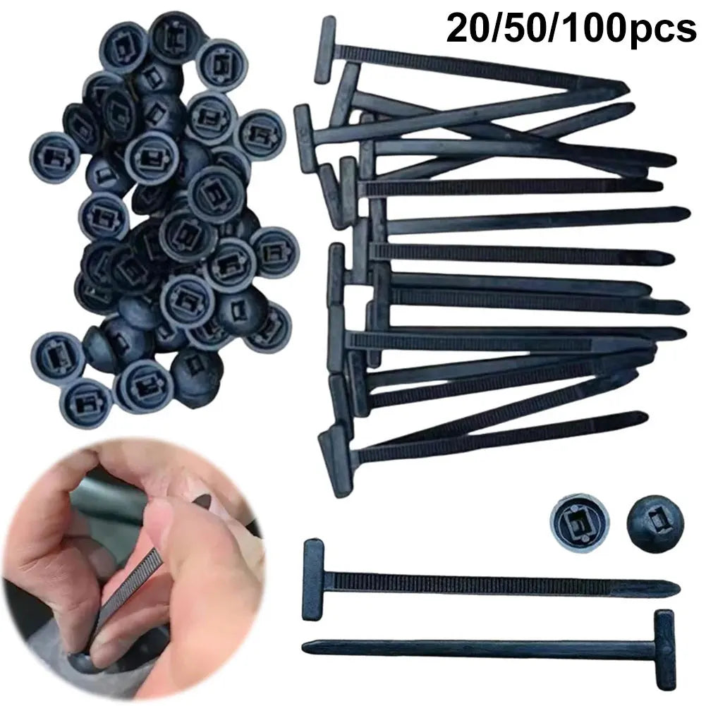 Heavy Duty Nylon Zip Ties Self-Locking Cable Ties 10–100 Pack Nylon Cable Ties Vue