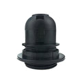 1PCS ES E27 M10 Light Bulb Lamp Holder Lampshade Collar Lighting Pendant Socket Screw 2 Colors Vue black