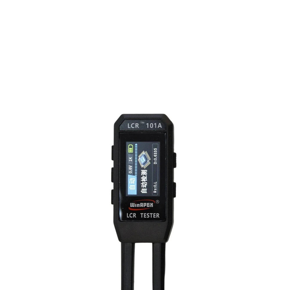 LCR Digital Tweezer Bridge Multimeter 1.14 Inch TFT Color Screen Auto Identify Resistance Capacitance Inductance Diode Tester Vue