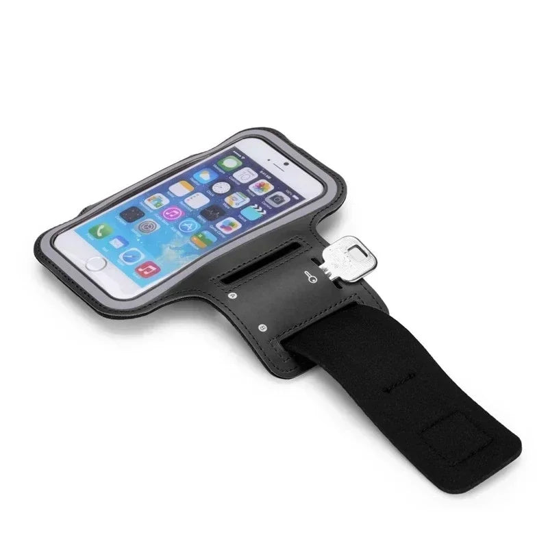 Gym Running Phone Bag Arm Band Holder for 5.5inch Smartphones Secure Fit Outdoor Sports Mobile Phone Armband for iPhone Samsung Vue