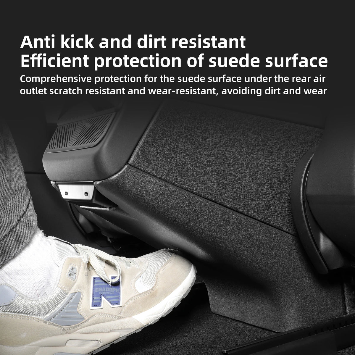 for Tesla Model 3 Highland 2024 Air Outlet Anti Kick Pad Both Side Protection Patch Anti-dirty Cover Car Accessories Vue