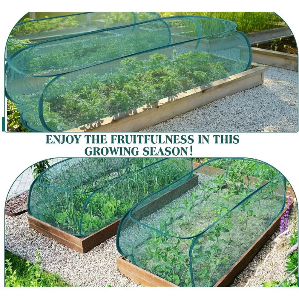 Plant Flower Gardening Foldable Incubator High Quality Summer Protective Cover Plant Insect-proof Sunshade Protective Mesh Cover Vue