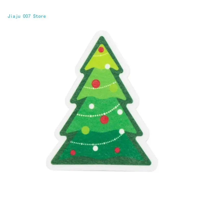 Christmas Cartoon Kitchen Sponge Scrubber | Eco-Friendly Kitchen Sponge Scrubber Vue 3
